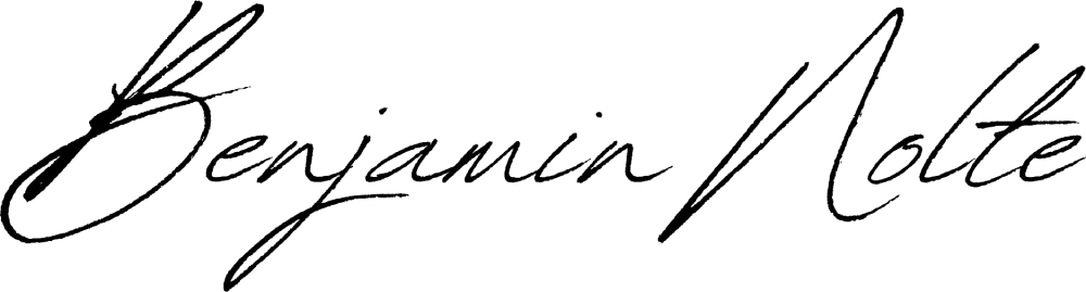 Unterschrift Benjamin Nolte